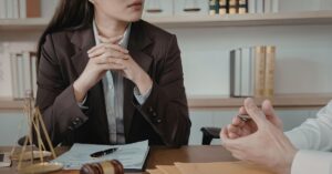 Client meeting with attorney about delayed immigration case in Moses Lake